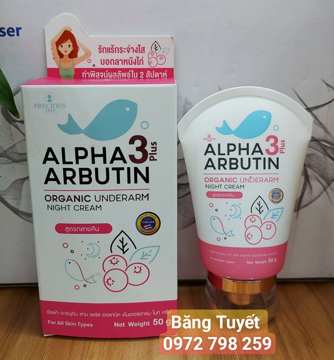 Kem chống thâm nách Alpha Arbutin 3 plus