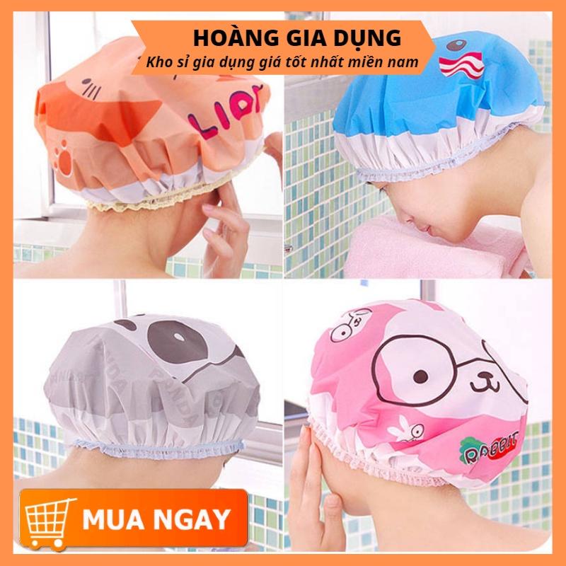 Mũ Tắm Gội Trùm Đầu Chống Nước Ướt Tóc H037