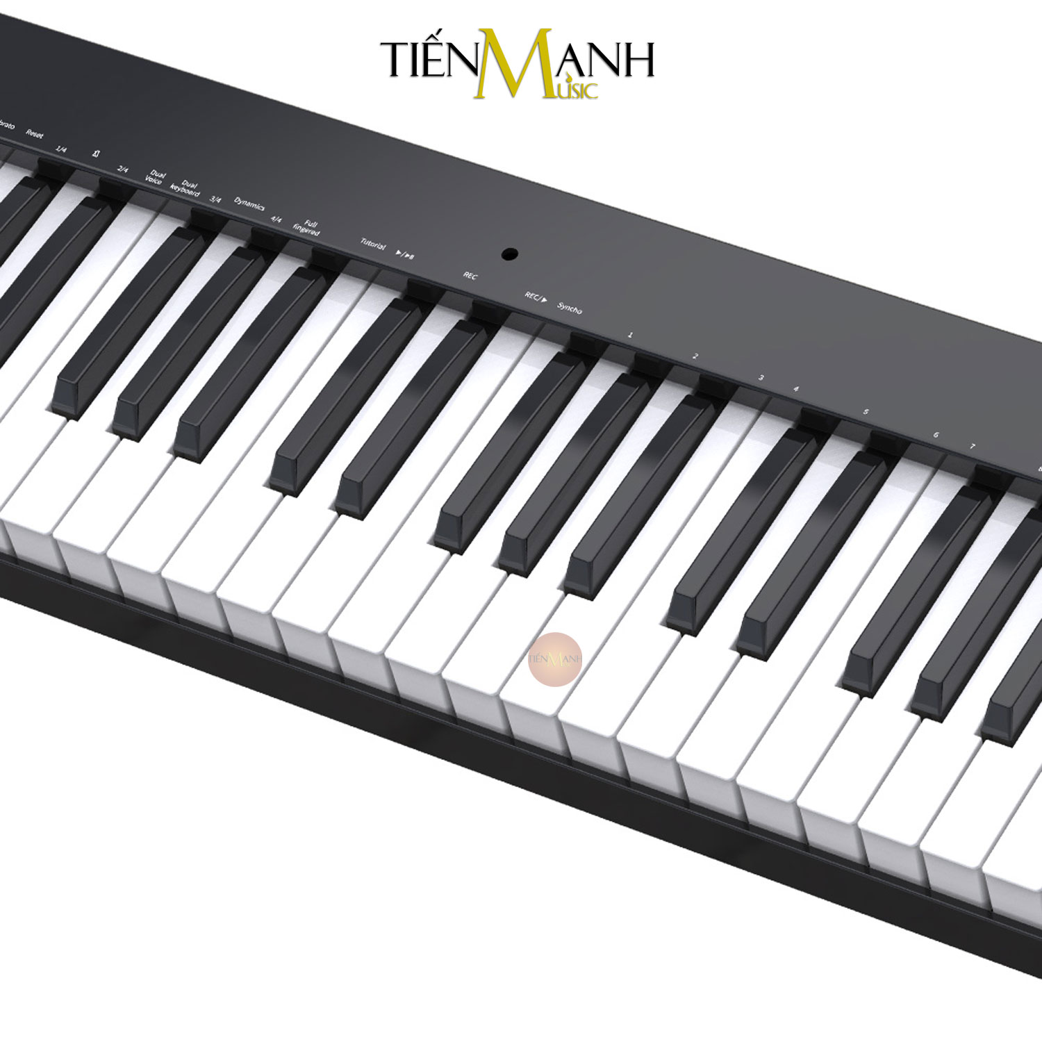 Đàn Piano Điện Konix PH61S - 61 Phím nặng Cảm ứng lực Có Loa Hàng Chính Hãng - Kèm Móng Gẩy DreamMaker