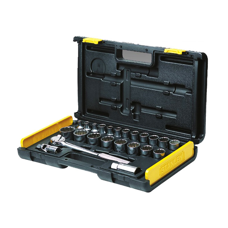 Bộ khẩu 1/2 " 6 pt 27 chi tiết Stanley 86-477-6