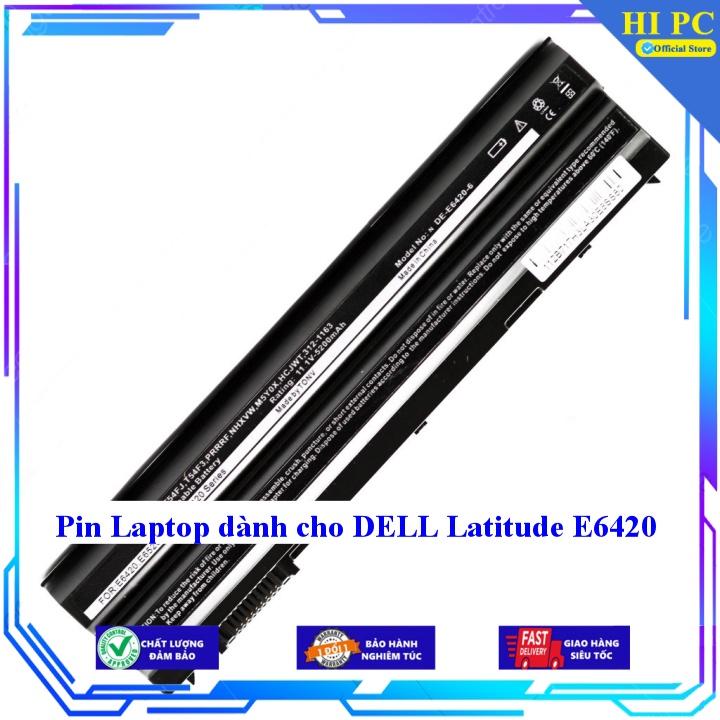 Pin Laptop dành cho DELL Latitude E6420 - Hàng Nhập Khẩu