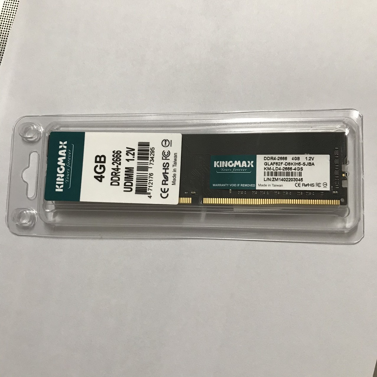 Ram pc Kingmax 4Gb Bus 2666Mhz DDR4 Hàng chính hãng