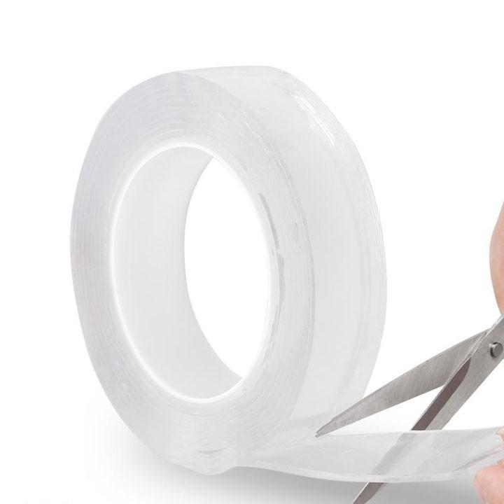 Băng Dính Ma Thuật Châu Âu 5m Trong Suốt Dán Trên Mọi Bề Mặt