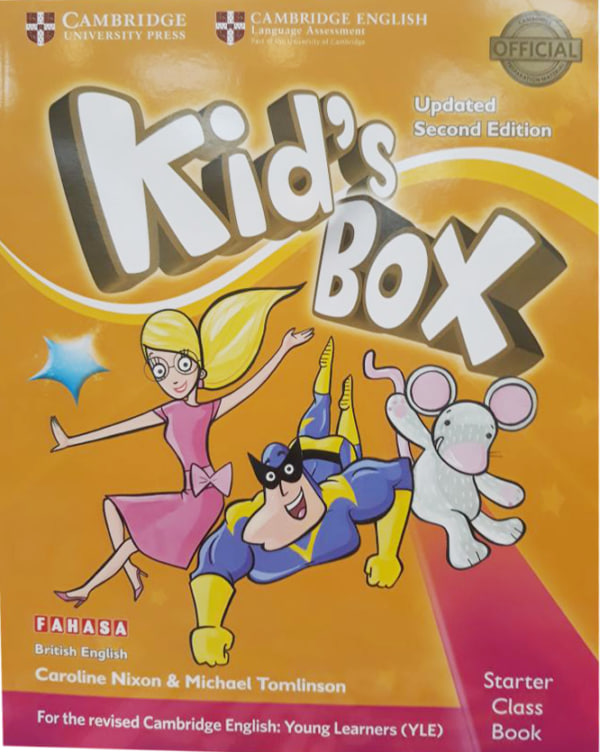 Bộ kid's box 1,2,3,4,5 (tặng kèm file nghe)