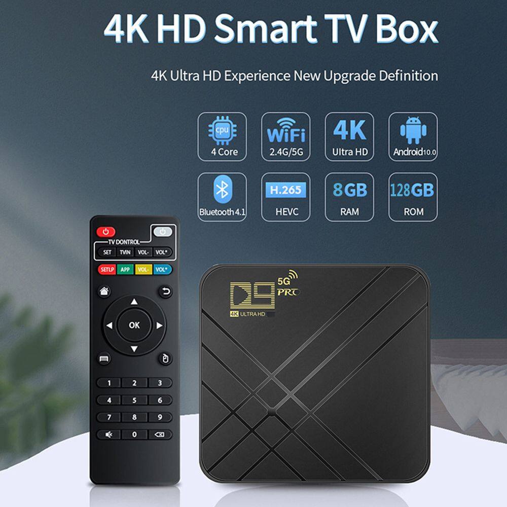 Box Android tivi mini cấu hình cao RAM 8GB và ROM 128GB CPU Amlogic S905L2 lên đến 1,5 GHz, lõi tứ ARM Cortex-A53 2067