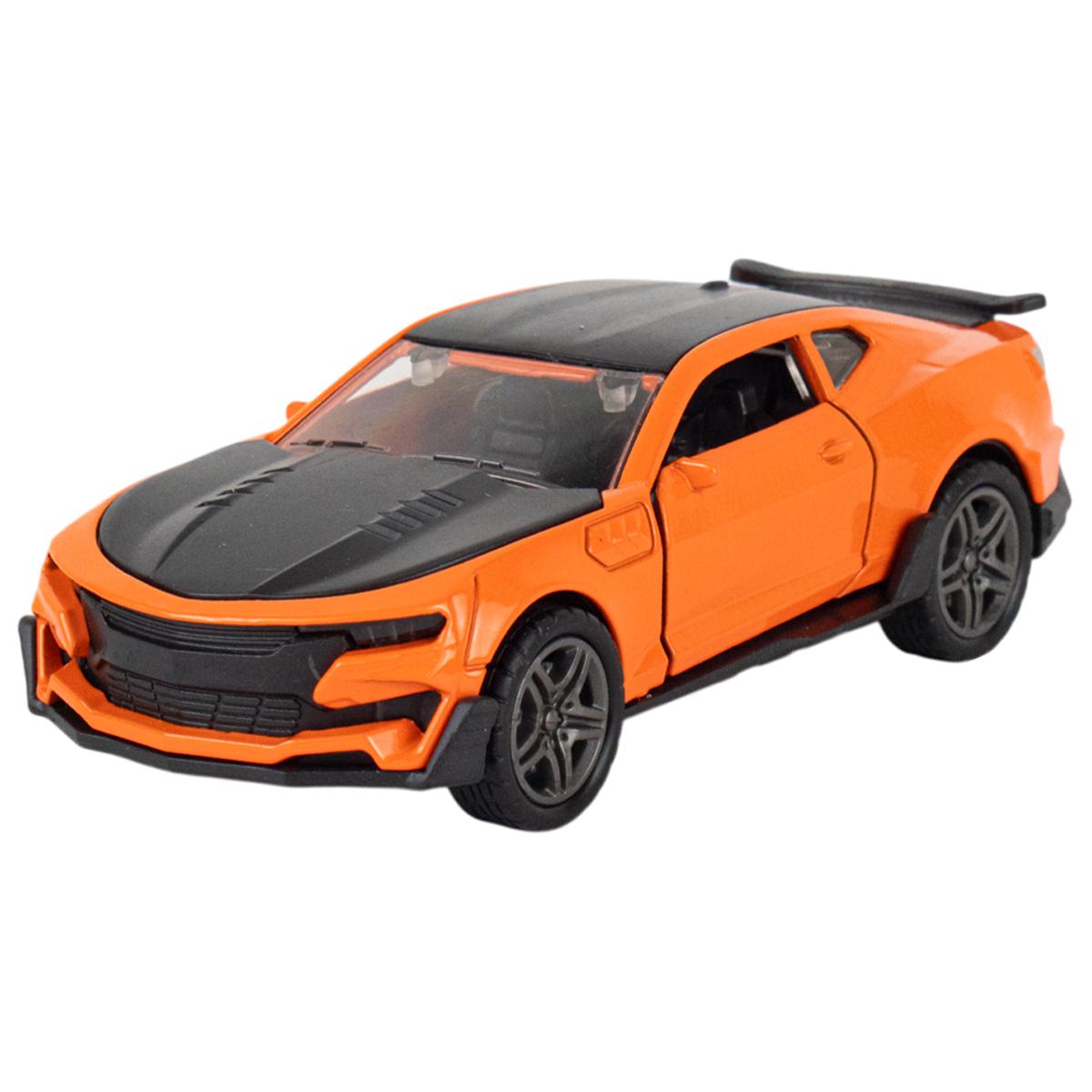 Đồ Chơi Mô Hình Xe CC Ba Cửa Chạy Trớn - Toys&amp;Joys 53235 - Màu Cam