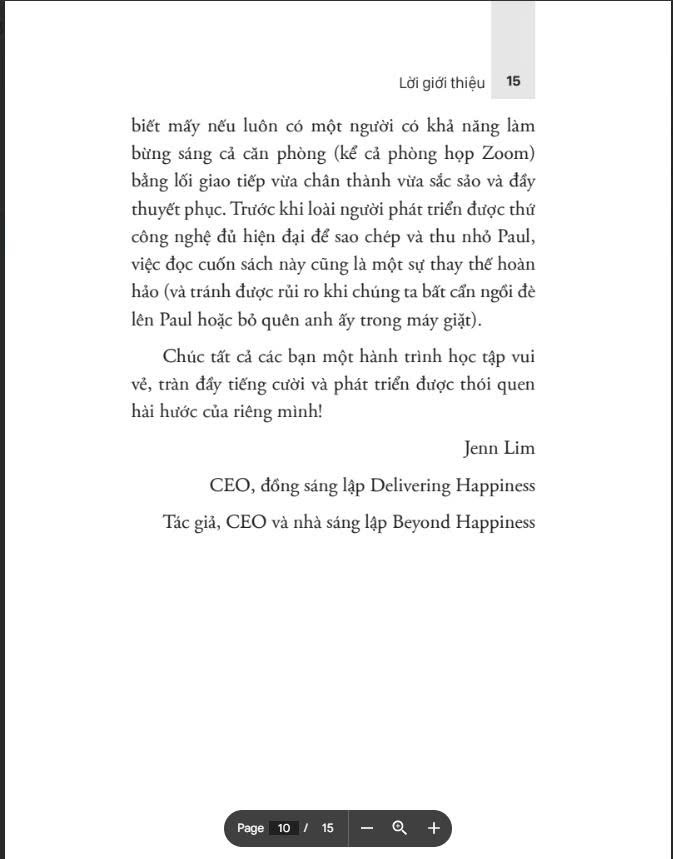 Thói Quen Hài Hước - Não Bớt Căng, Tăng Hiệu Quả - Paul Osicup - Alpha Books