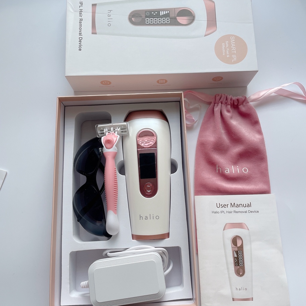 Máy triệt lông cá nhân Halio IPL Hair Removal Device-Hàng Chính Hãng