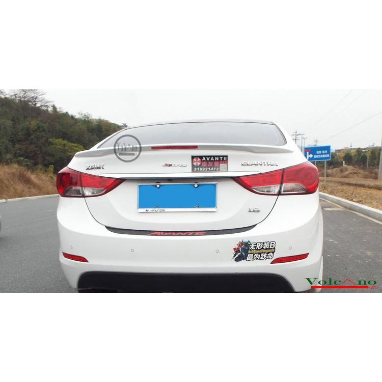 ĐUÔI GIÓ LIỀN CỐP - cánh lướt gió dành cho xe ô tô Hyundai Elantra 2012-2017 màu trắng