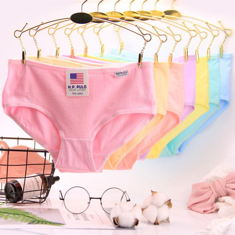 Combo 10 quần lót nữ cotton pulo siêu thoáng khí