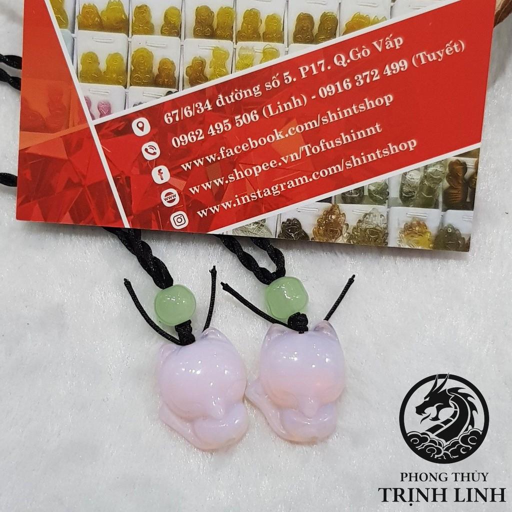 BỘ TRANG SỨC TIỂU HỒ LY TRẮNG XANH