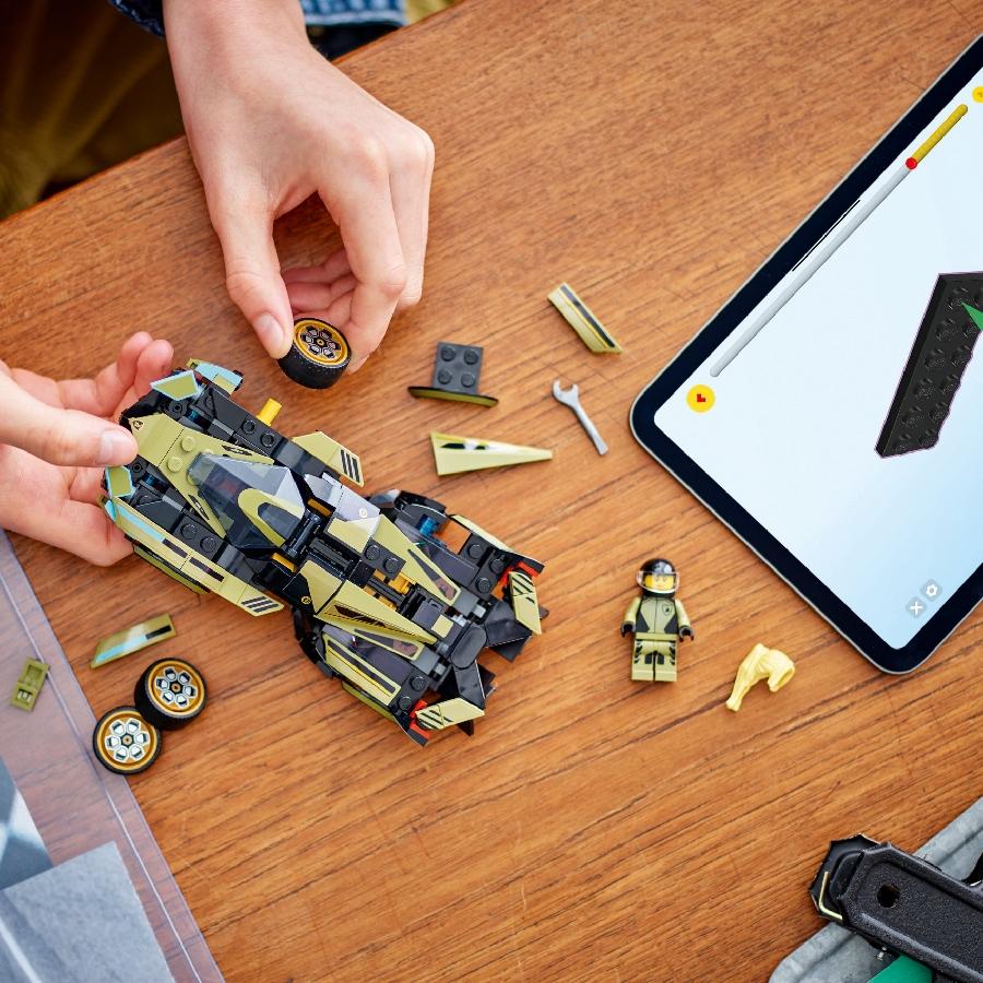 LEGO SPEED CHAMPIONS 76923 Đồ Chơi Lắp Ráp Siêu Xe Lamborghini Lambo V12 Vision Gt (230 chi tiết)