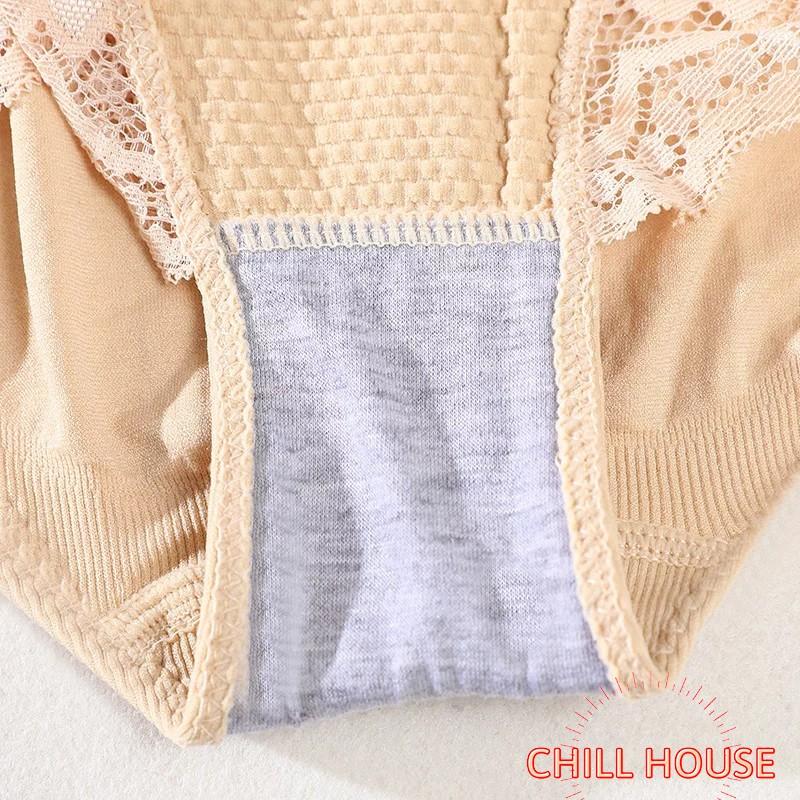 Quần lót Gen Bụng Chống Cuộn Viền Ren Nhật Munafie - CHILLHOUSE
