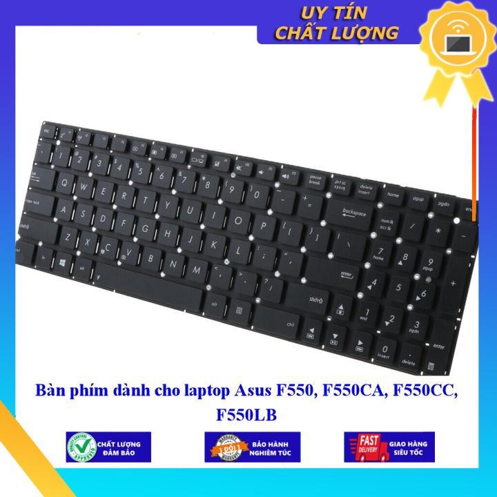 Bàn phím dùng cho laptop Asus F550 F550CA F550CC F550LB - Hàng Nhập Khẩu New Seal