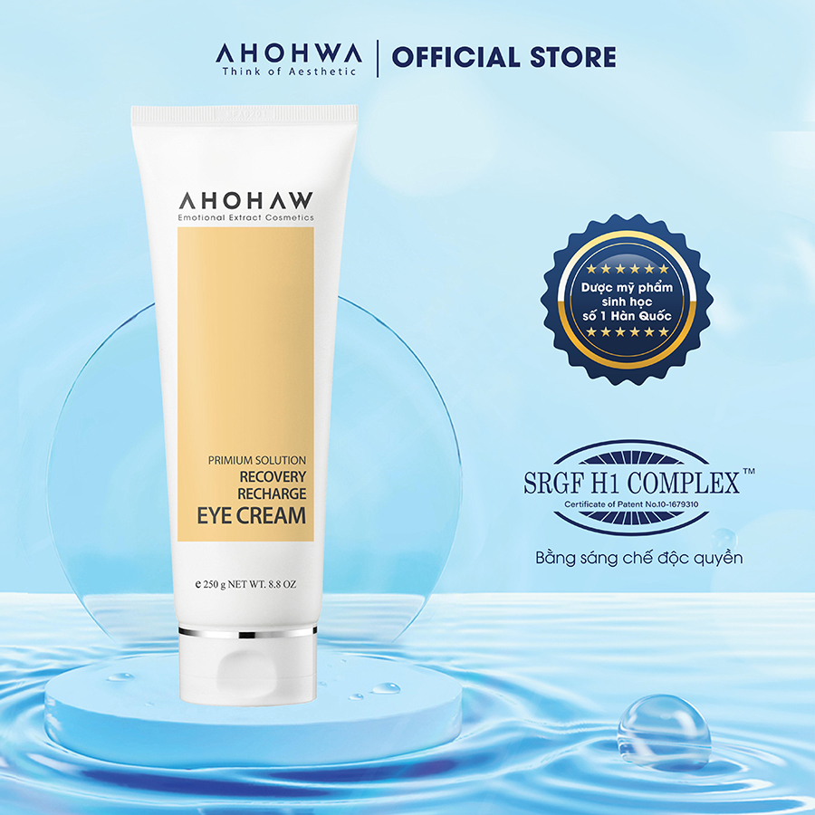Kem Dưỡng Mắt Cao Cấp Ahohaw Premium Solution - Hàng Chính Hãng