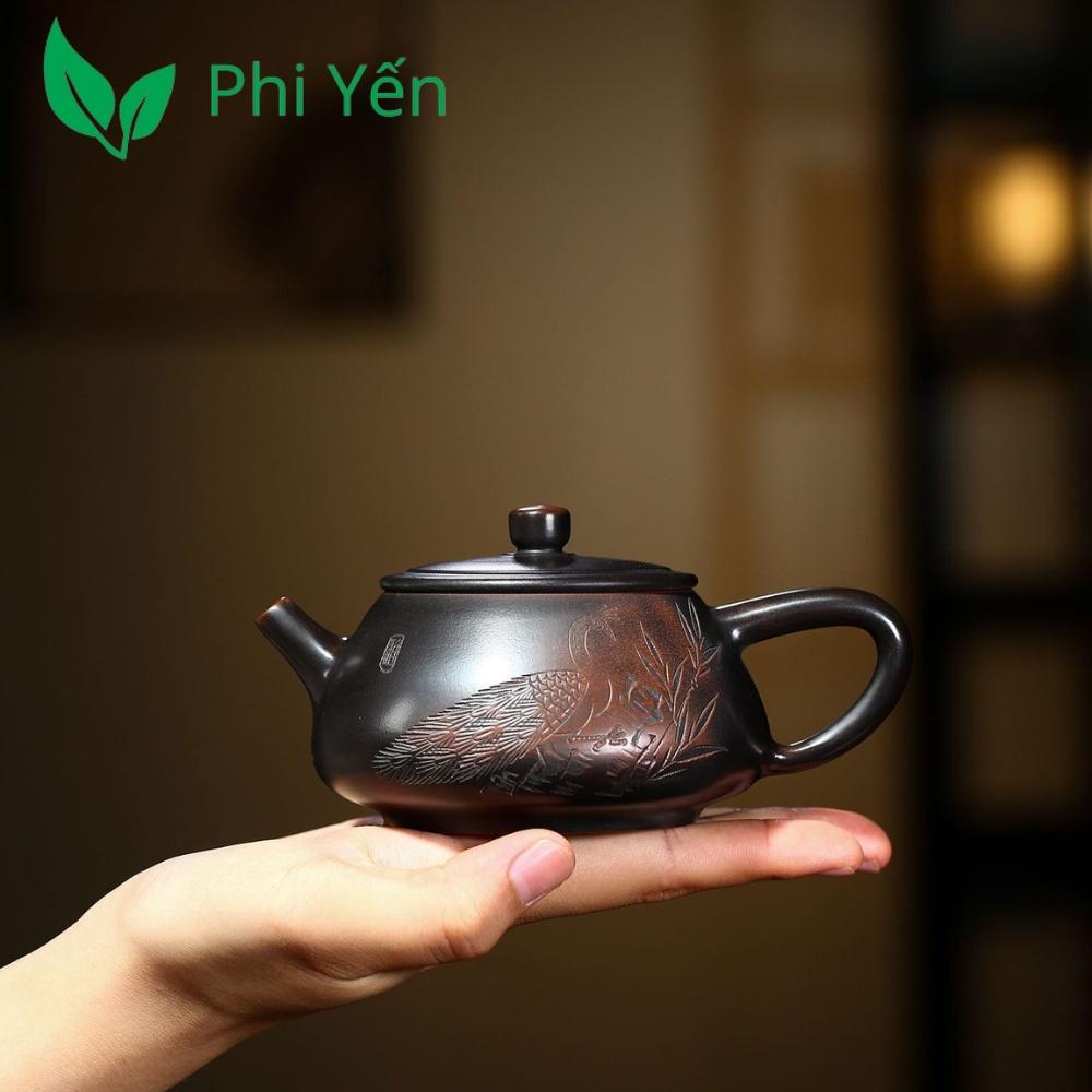 Ấm trà Tử sa Nê Hưng Khâm châu Tư đình HNNHTB178255