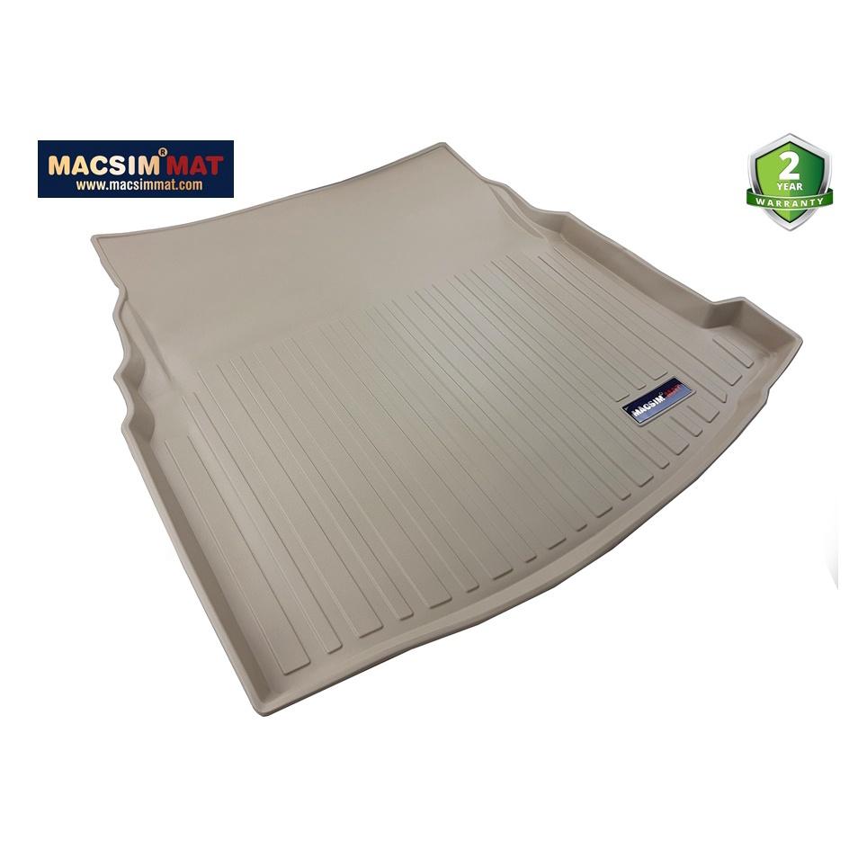 Thảm lót cốp xe ô tô Mercedes W213 2015-nay**nhãn hiệu Macsim chất liệu TPV cao cấp màu đen, màu be