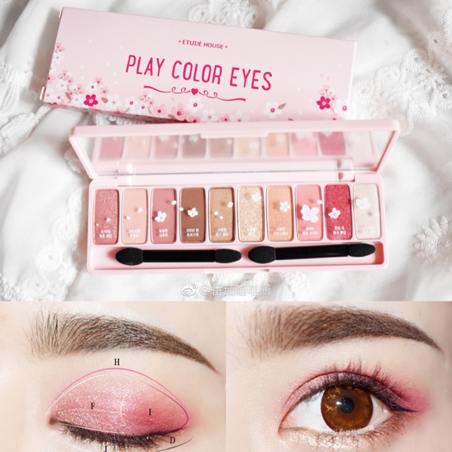 Phấn Mắt Etude House Play Color Eyes Cherry Blossom (90g)