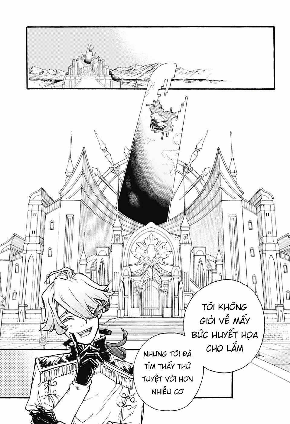 những bức họa quái dị của phù thủy chapter 8 14