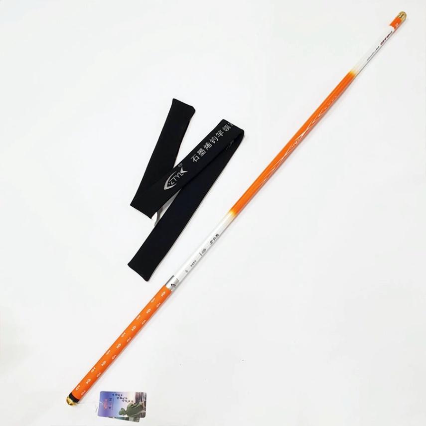 Cần câu tay cao cấp Bạch Kinh Thiên 6H 8H 10H siêu nhẹ carbon 8 lớp câu cá lớn săn hàng -