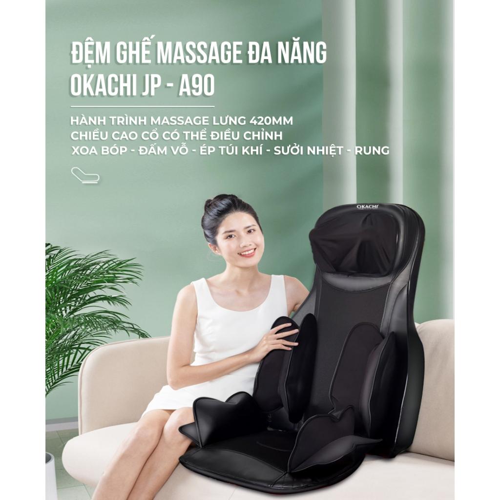 Đệm massage toàn thân OKACHI JP-A90