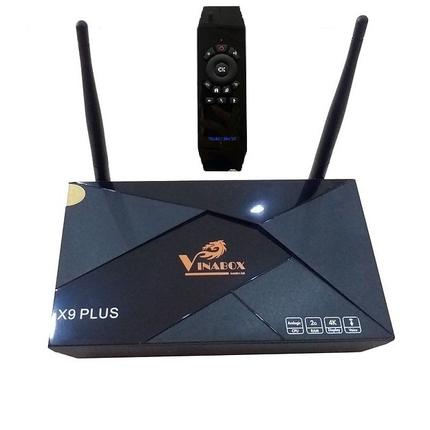 [Tặng chuột bay Km950V] Android Tv Box Vinabox X9 PLUS