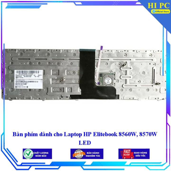 Bàn phím dành cho Laptop HP Elitebook 8560W 8570W LED - Phím Zin - Hàng Nhập Khẩu