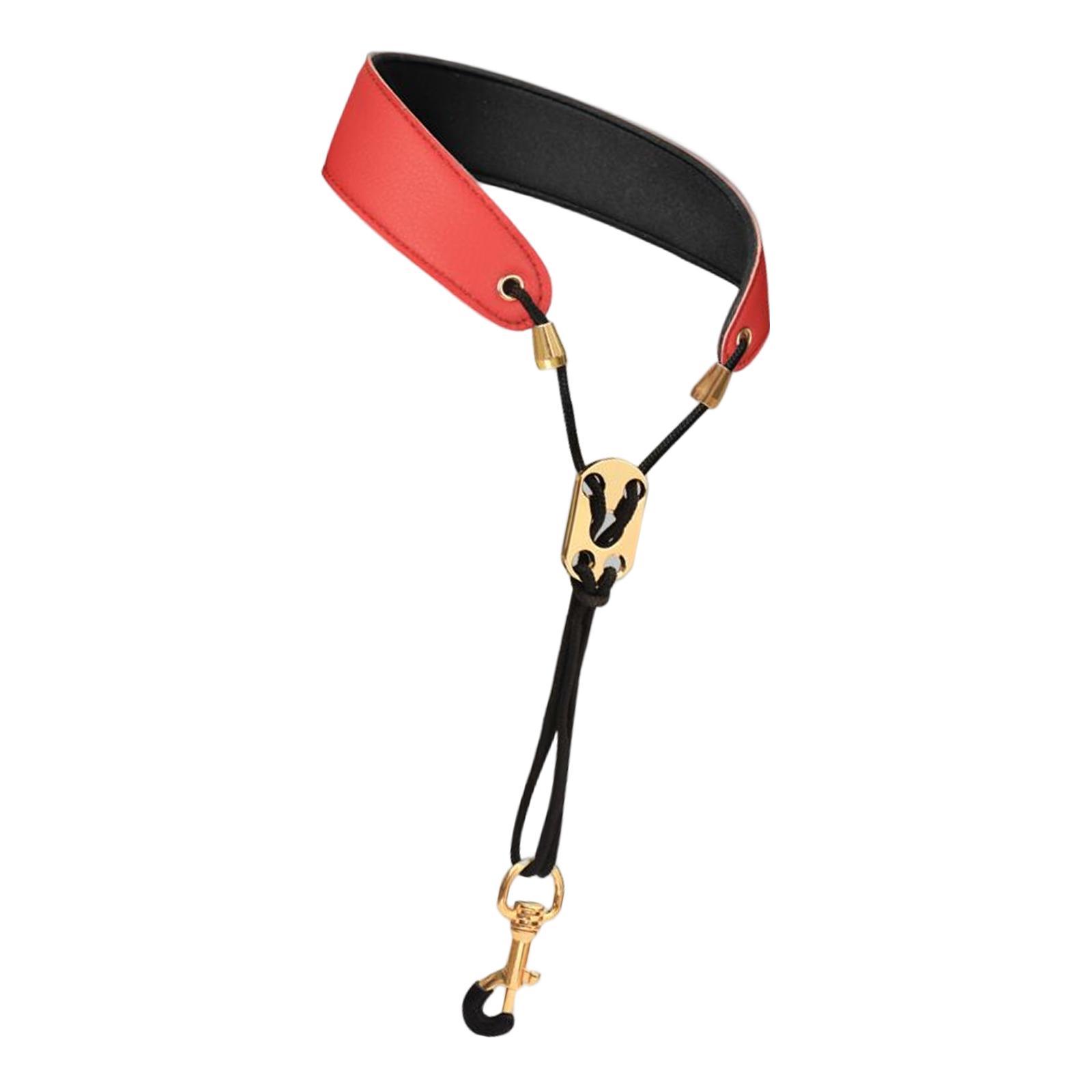 Saxophone Neck Strap Alto Sax Bass Clarinet Tenor White