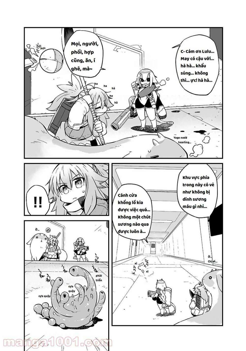 ngay cả khi hậu tận thế, thật hạnh phúc vẫn còn được sống... chapter 20.1 7