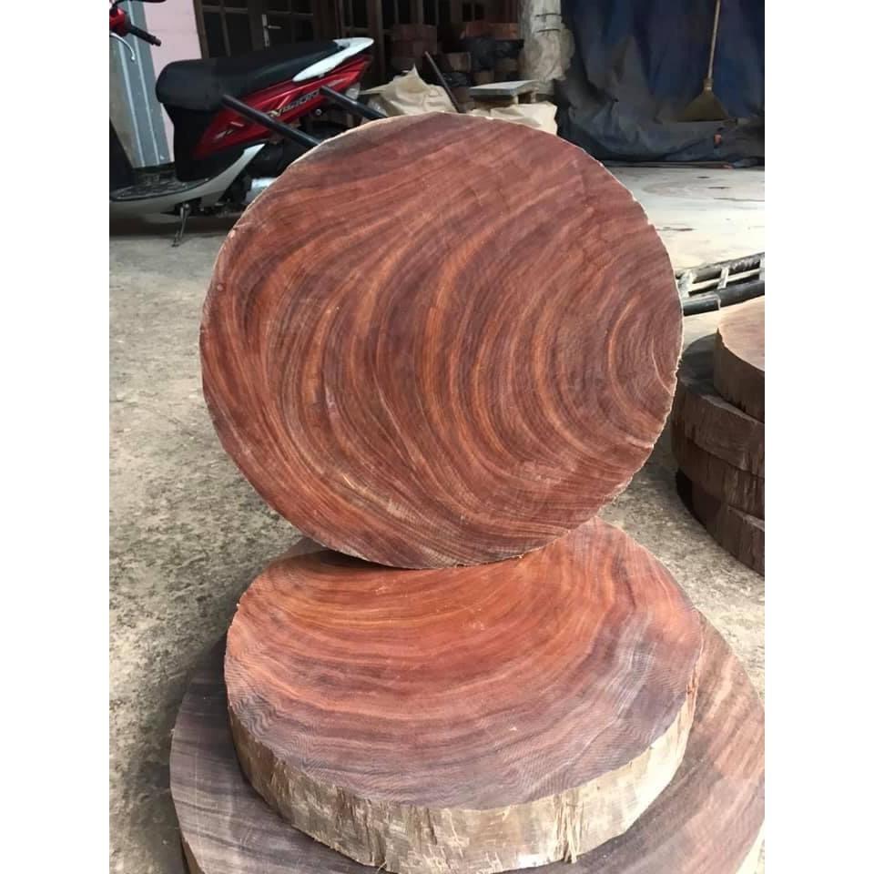 thớt gỗ nghiến đá siêu bền, kích thước 45x6cm