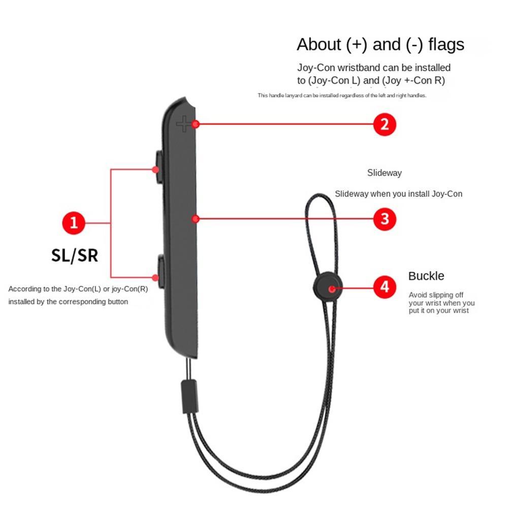 Dây Đeo Cổ Tay Thay Thế Cho Tay Cầm Chơi Game Nintendo Switch Oled JoyCon