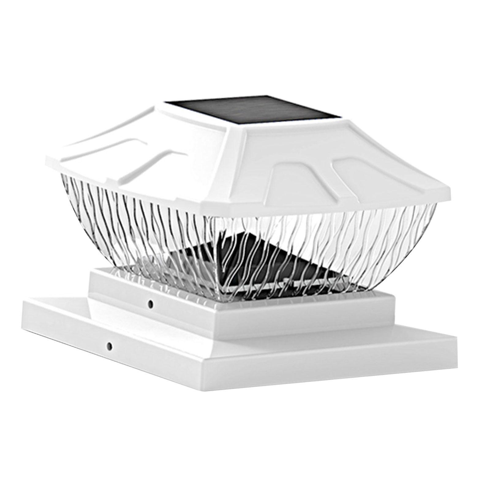 Solar Post Lights Outdoor LED Solar Powered Lights for Backyard Garden Decor