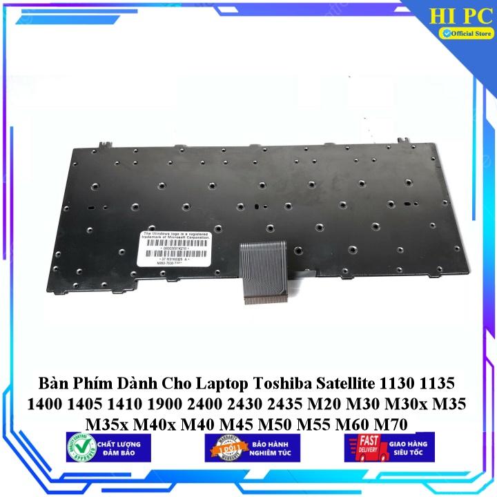 Bàn Phím Dành Cho Laptop Toshiba Satellite 1130 1135 1400 1405 1410 1900 2400 2430 2435 M20 M30 M30x M35 M35x M40x M40 M - Hàng Nhập Khẩu
