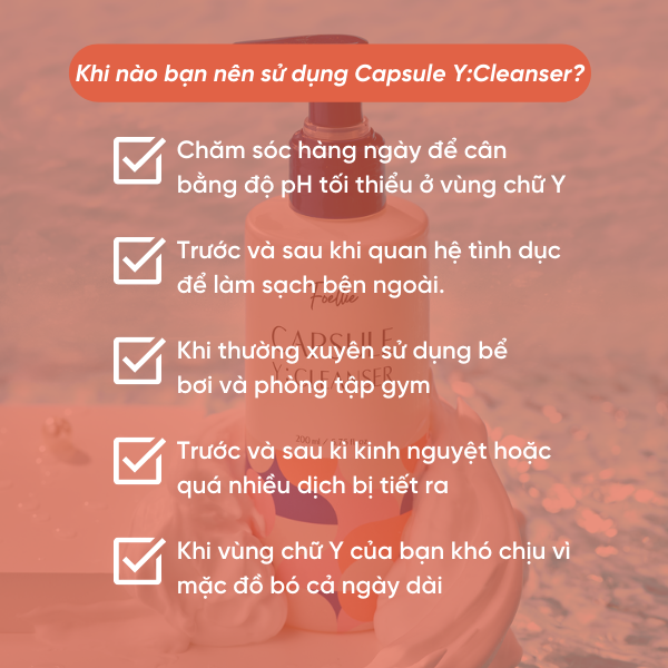 Dung Dịch Vệ Sinh Phụ Nữ FOELLIE Giúp Làm Sạch, Duy Trì Độ Ph Cho Vùng Chữ Y Capsule Feminine Wash 200ml