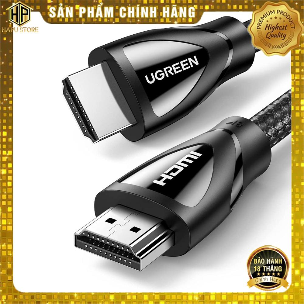 Cáp HDMI 2.1 Ugreen dài 1m - 2m - Dây HDMI 8K/60Hz cao cấp - Hàng Chính Hãng