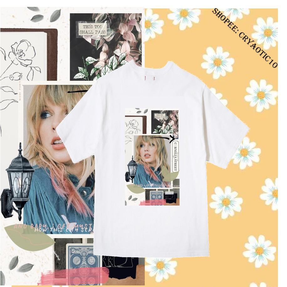 Áo tay lửng Taylor Swift Collection folklore unisex