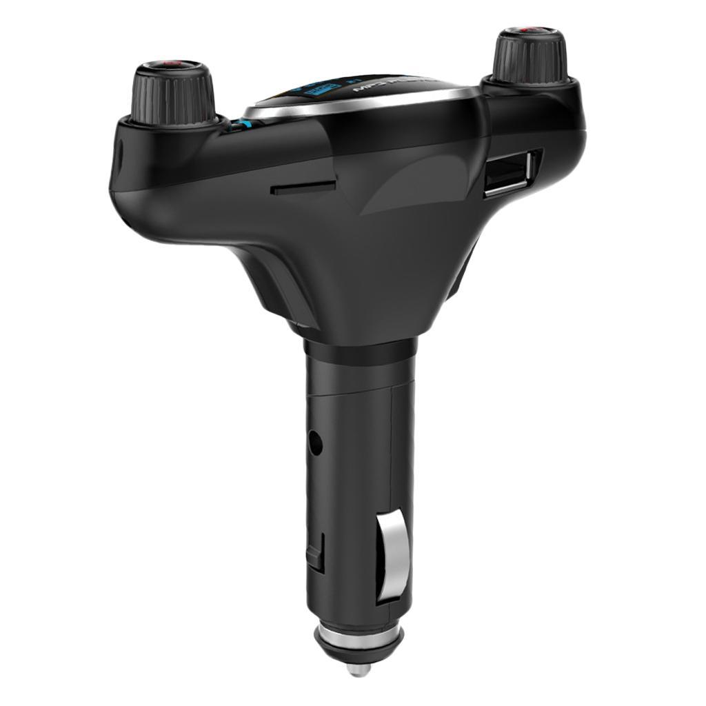 In-car Bluetooth Adapter MP3 Player Handsfree Push-button 5V