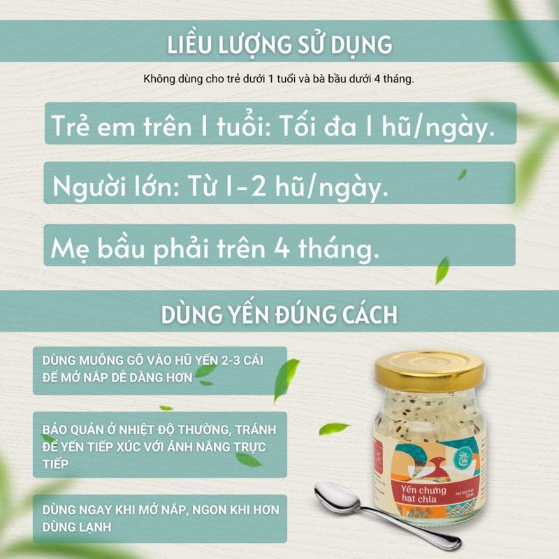 Yến Thị-Chưng Tứ vị- Hũ Chưng Sẵn 30% Yến-70ml