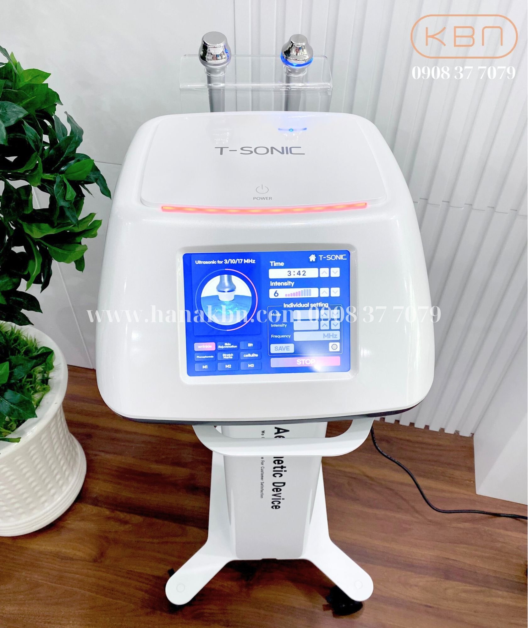 Máy Nâng Cơ Công Nghệ Sóng T-SONIC Hàn Quốc