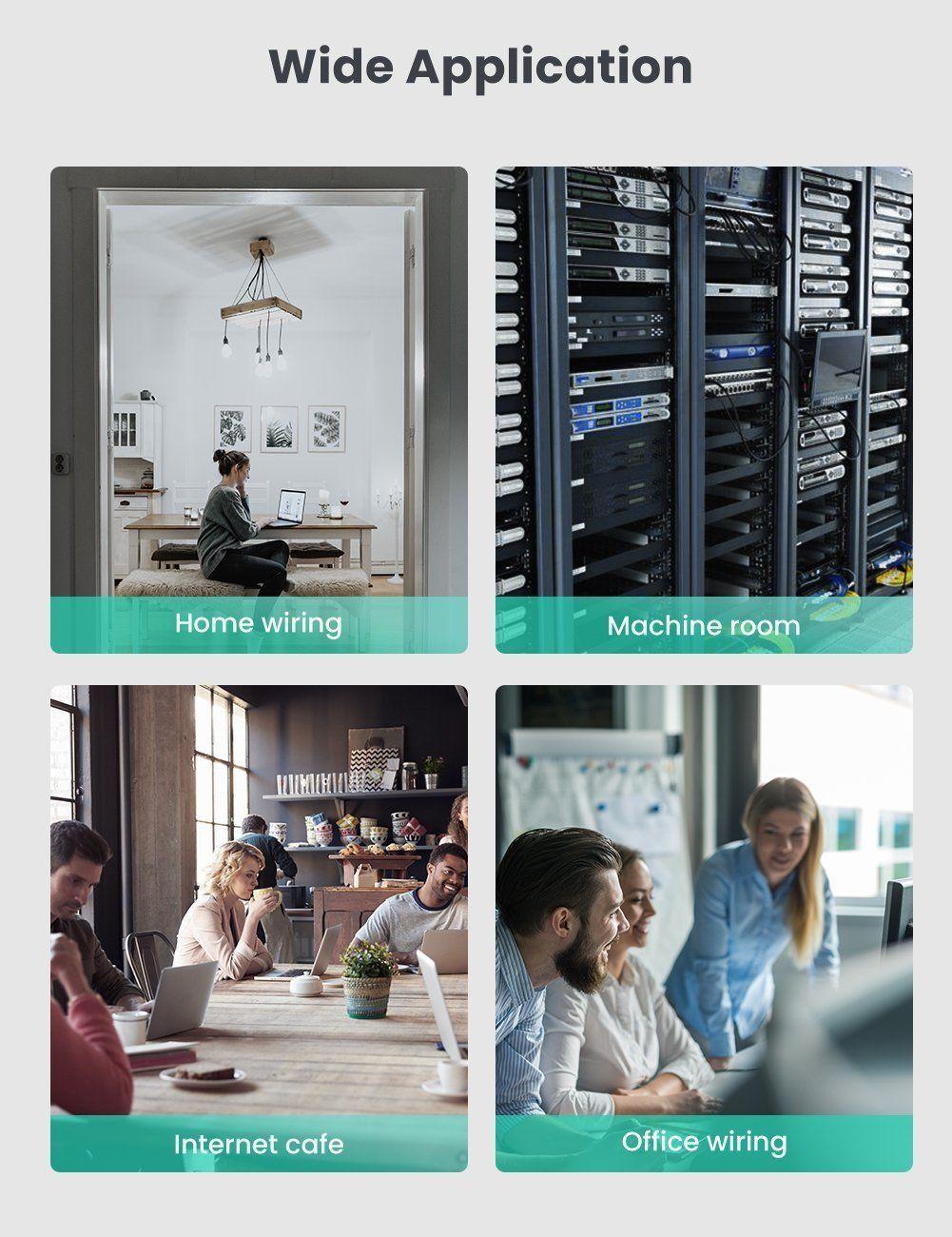 Ugreen UG70682NW135TK 5M Cat6E FTP cáp nối mạng truyền dữ liệu giữa các máy tính - HÀNG CHÍNH HÃNG