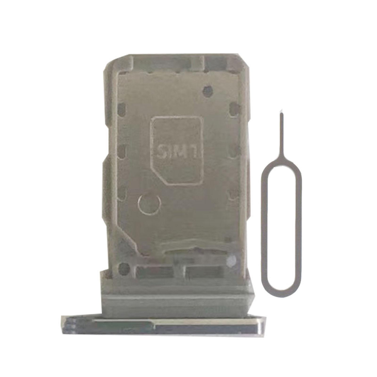 Dual Sim Card Tray Holder, Smartphone Card Slot for S21 5G G991B G991U Slot Socket