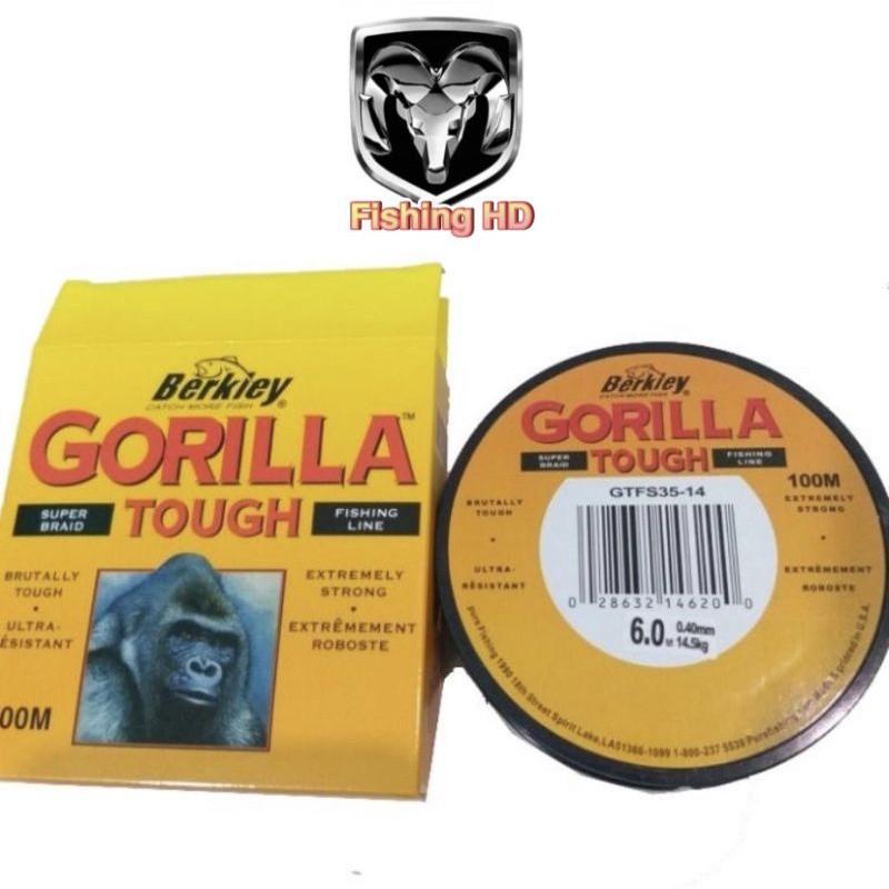 Cước Câu Cá GORILLA 100m Cước Câu Cá Tàng Hình Siêu Bền Siêu Rẻ DC6 đồ câu FISHING_HD