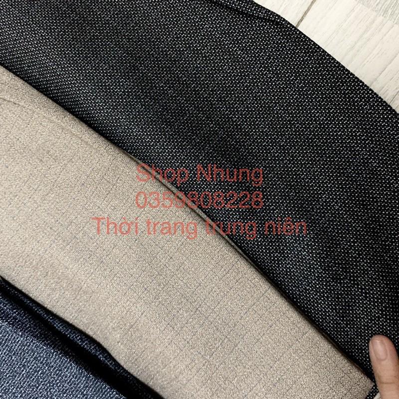 Quần tây nam trung niên chất đẹp không xù không nhăn ảnh thật nhận sỉ