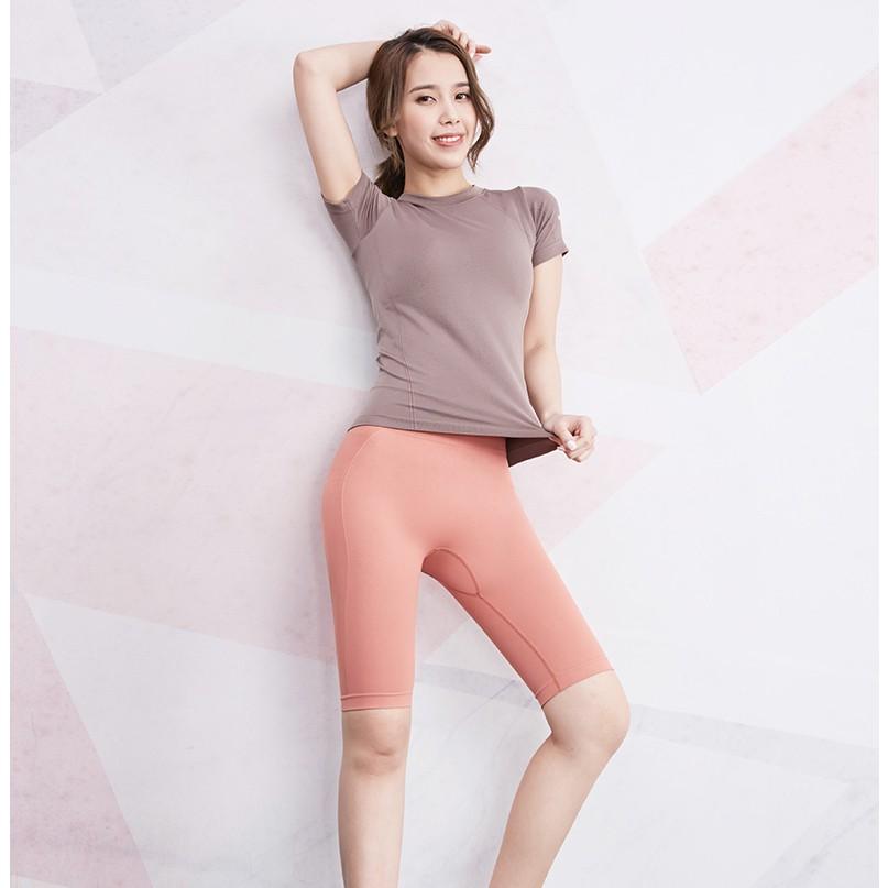 Quần lửng cap cao tập gym, yoga,aerobic nữ MISSHINE vải dệt kim ,co giãn tốt, mặc ôm dáng, nâng mông, tôn vòng 3