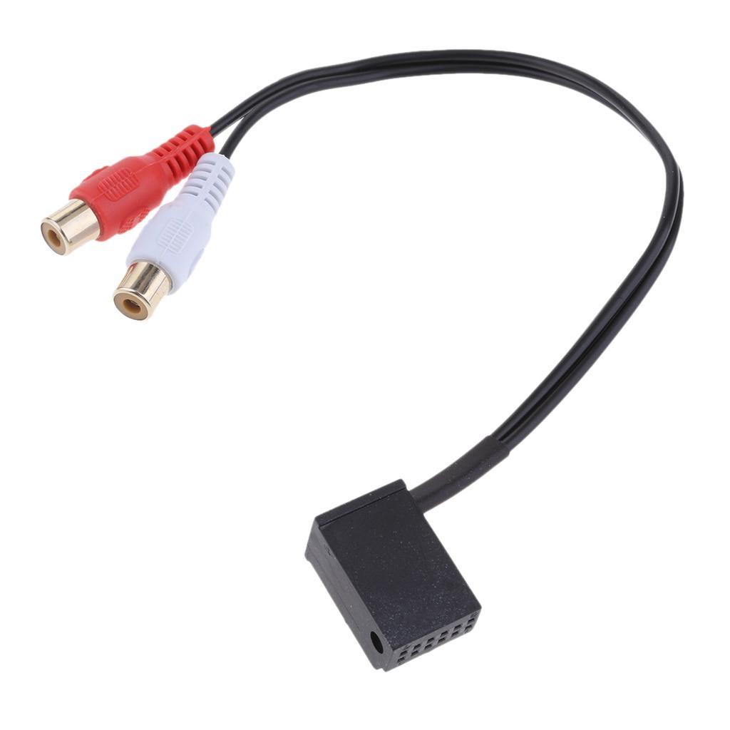 12in AUX Input Female Jack 3.5mm Audio Adapter Cable for iPod iPhone 4 4S 5 5S MP3 to BMW Z4/Opel Car Player