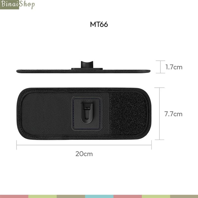 Ulanzi MT-66 – Tripod Kẹp Balo Quay POV 3-In-1, Thao Tác Nhanh Action Connector, Ball Head Xoay 360° Cho DJI Action, GoPro, Insta360 - hàng chính hãng