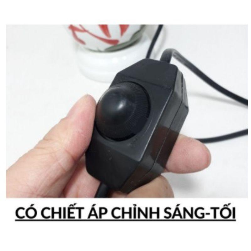 Đèn xông tinh dầu sứ thấu quang cao cấp Bát Tràng-