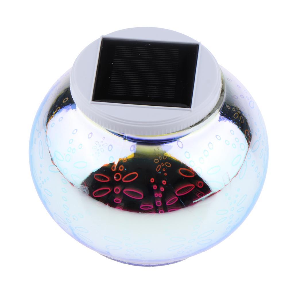 Outdoor Garden Solar Light Led Ball Table Light Waterproof Color Changing