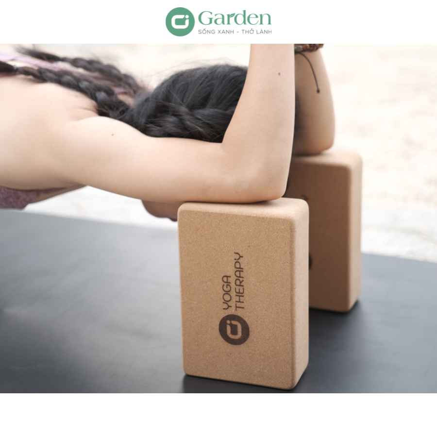 GẠCH TẬP YOGA CAO CẤP - GỖ BẦN VỎ SỒI TỰ NHIÊN - Ci Yoga Therapy