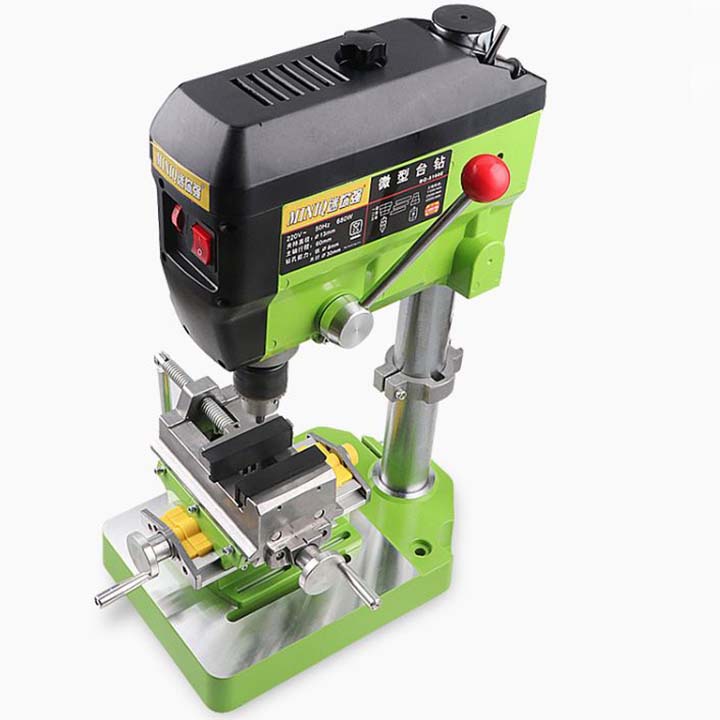 Bàn trượt tịnh tiến hai chiều mini Q kết hợp ê tô 3inch cao cấp tiên lợi hữu dụng